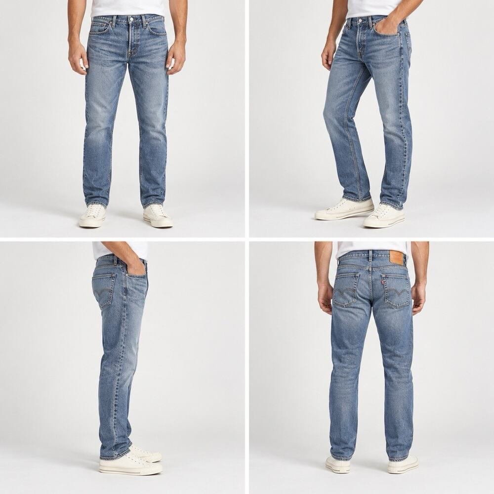 Levi’s 502 Jeans Men’s 30x30 Regular Taper Blue Denim
